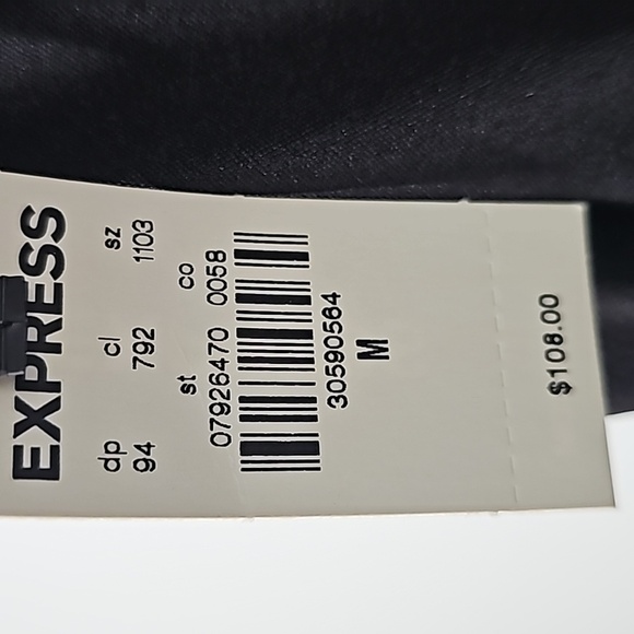 Express Black Velvet Open Back Jumpsuit w Rusched Shoulders Pockets Whimsigoth - Picture 6 of 16